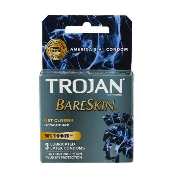 TROJAN  BARESKIN PREMIUM LUBRICANT