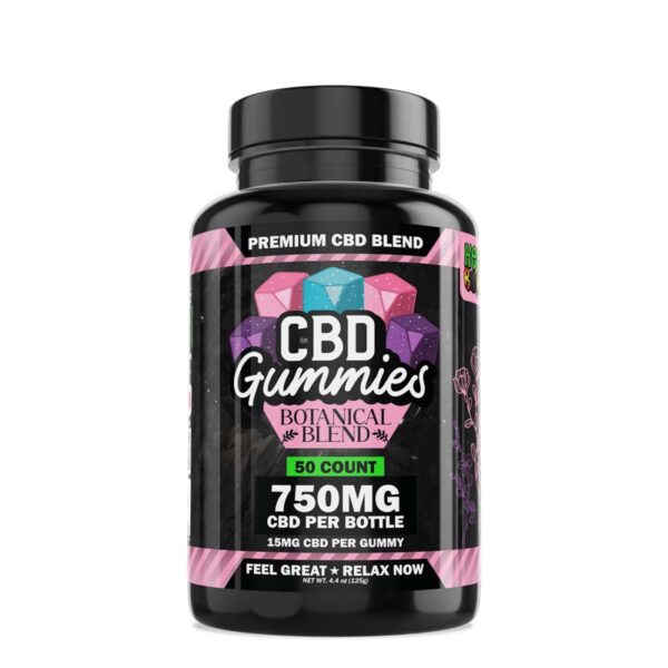 50-Count Botanical CBD Gummies