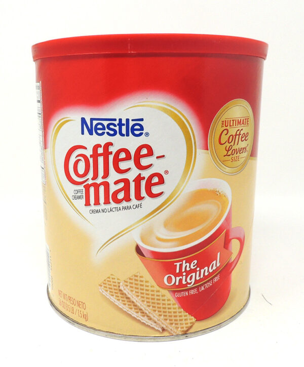 Coffee Mate Coffee Creamer XL Can Safe