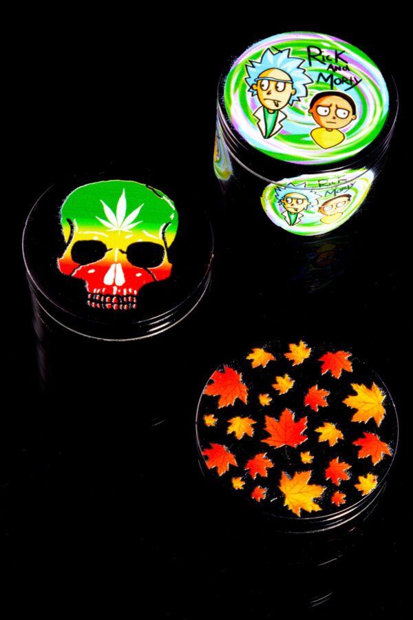 56mm 4 Part Black Aluminum Decal Grinder - G0413