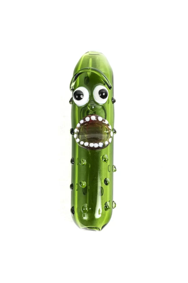 ANIMATED PICKLE STEAM ROLLER PIPE | 4 INCH