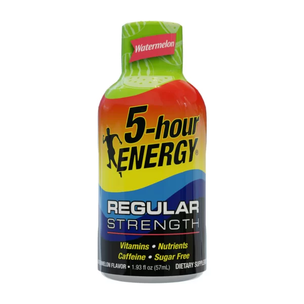 Watermelon Flavor Regular Strength   5-hour ENERGY Shots