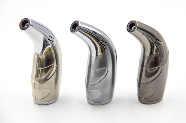 ZICO METALLIC FINISH TORCH LIGHTER 6CT DISPLAY BOX MT-22