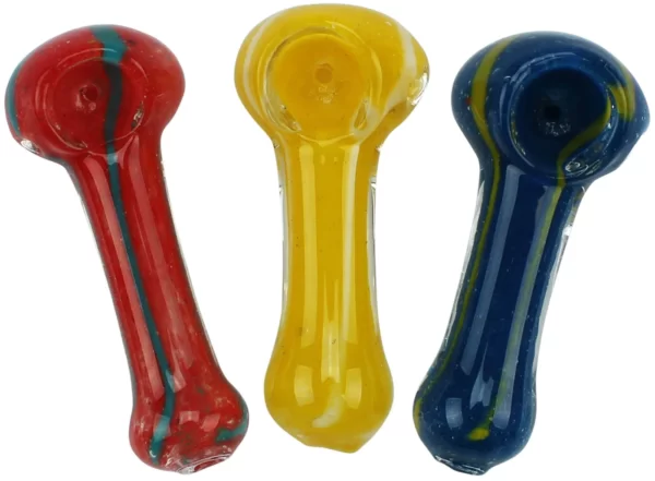 2.5" Colored w/ Colored Lines Pipe - 2pk - XC49