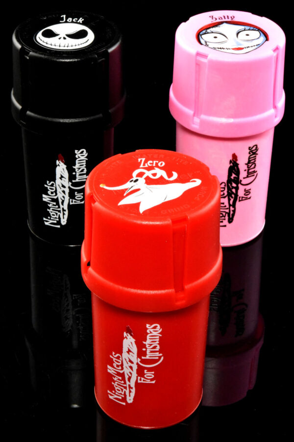 (US Made) Night Medz MedTainer Smell Proof Grinder Jar - J0255