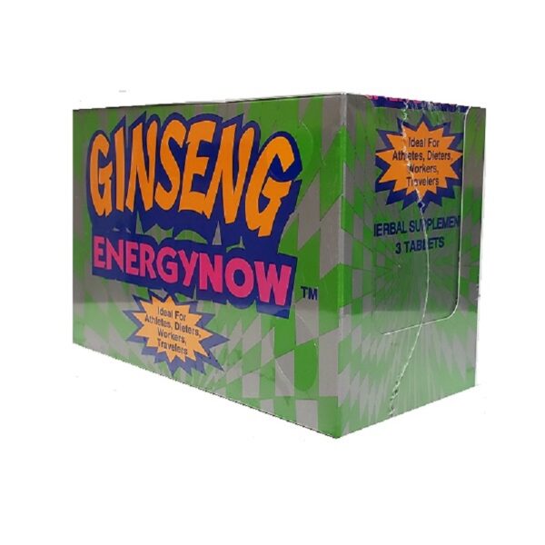 ENERGY NOW *GINSENG* 24ct. BOX