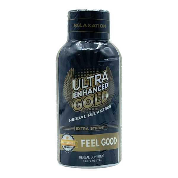 Ultra-Enhanced Gold Kratom Shot – 57ml