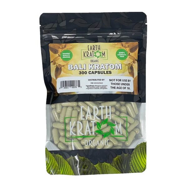 300ct Red Bali Kratom Capsules